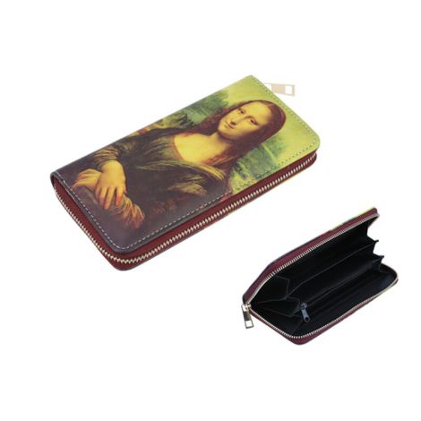 Portfel Carmani na suwak - Da Vinci, Mona Lisa